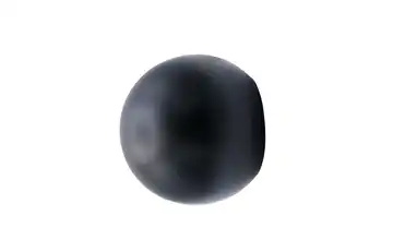 Endstück ball 3,4 cm Schwarz