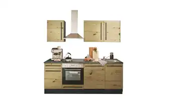  Küchenzeile mit E-Geräten  