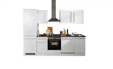  Küchenzeile mit E-Geräten  