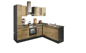  Küchenzeile mit E-Geräten  