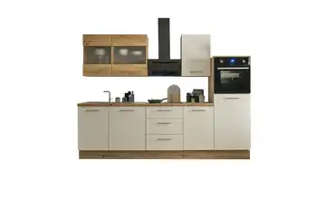  Küchenzeile mit E-Geräte  