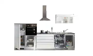  Küchenzeile mit E-Geräten  