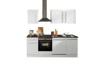  Küchenzeile mit E-Geräten  