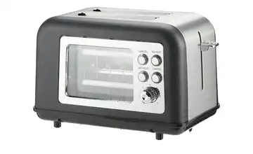 Toaster TO-8000GS Schwarz