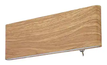 Wandleuchte Holzoptik 22,5 cm