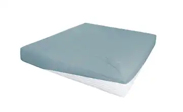 Jersey-Elastan Boxspringlaken Aquamarin 190 cm