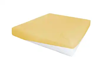 Jersey-Elastan Boxspringlaken Senf 190 cm