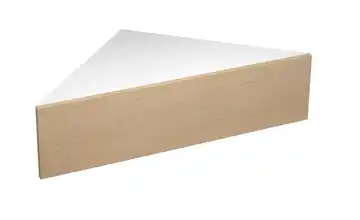 Wandschublade Usal Weiß, Eiche (Nachbildung)