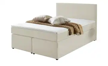 Boxspringbett Aspen 160 cm Creme
