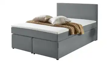 Boxspringbett Aspen 160 cm Grau