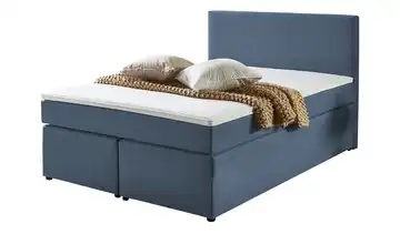 Boxspringbett Aspen 140 cm Blau