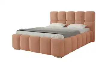 Polsterbett Luna 220 cm 200x200 cm Rosa