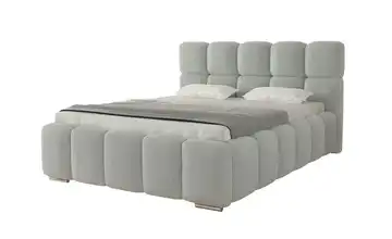 Polsterbett Luna 220 cm 200x200 cm Grau