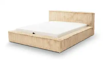 Polsterbett mit Stauraum DS Lago Beige 180 cm