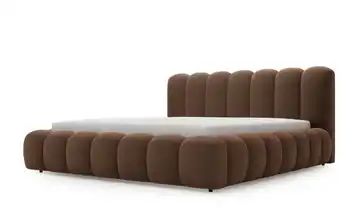 Polsterbett mit Stauraum DS Averia Braun 160 cm