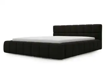 Polsterbett mit Stauraum DS Alicante Schwarz 120 cm