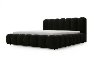 Polsterbett mit Stauraum DS Averia Schwarz 120 cm
