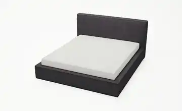 Polsterbett mit Bettkasten Monaco Graphit 140 cm