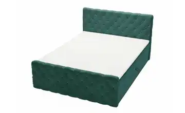 Boxbett mit Stauraum DS Lunaris Grün 140 cm