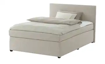 Boxspringbett Carlo Beige 140 cm H3