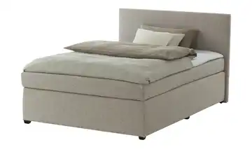 Boxspringbett Carlo Beige 140 cm