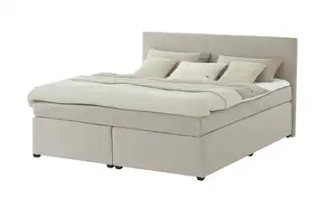 Boxspringbett mit Matratze und Topper, H3 Duke Beige H3 180 cm