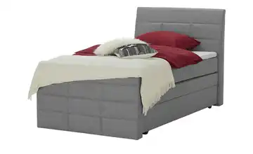 Boxspringbett Bonny Grau H3 140 cm