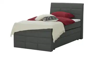 Boxspringbett Bonny Schwarz H3 120 cm