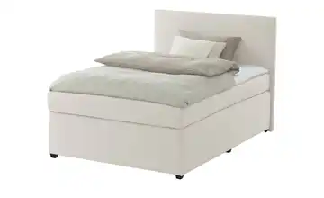 Boxspringbett Carlo Creme 90 cm H3