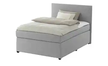 Boxspringbett Carlo Grau 90 cm H3
