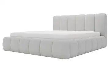 Polsterbett Cloud Bouclé-Stoff 160x200 cm Grau