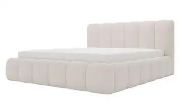 Polsterbett Cloud Bouclé-Stoff 160x200 cm Beige
