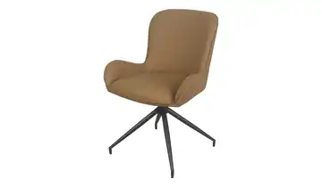 Stuhl drehbar Inari Braun