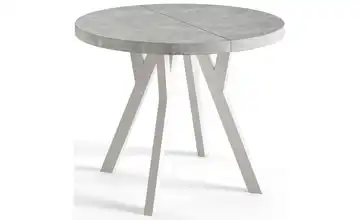Esstisch ausziehbar Antonio Grau 80x80
