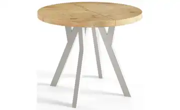 Esstisch ausziehbar Antonio Hellbraun 80x80
