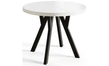 Esstisch Alexander 110x110 Weiß