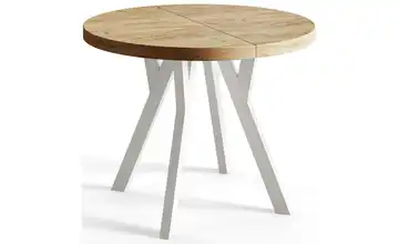 Esstisch ausziehbar Antonio Braun 80x80