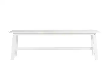Bank Siro Weiß 140 cm