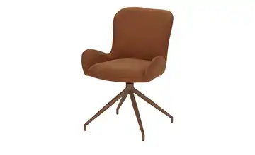Stuhl drehbar Inari Hellbraun