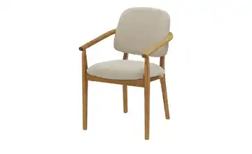 Armlehnstuhl Stellan Beige