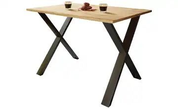 Esstisch Xona 80x140 Eiche Bianco (Nachbildung)