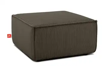 KONSIMO Hocker Napi Braun