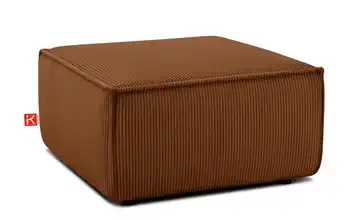 KONSIMO Hocker Napi Dunkelorange
