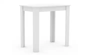 Esstisch 50x80 80 cm Weiß