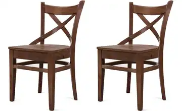 KONSIMO Holzstuhl 2er-Set Georg