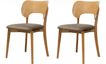 KONSIMO Holzstuhl 2er-Set