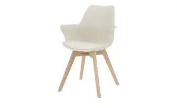 Schalenstuhl mit Armlehnen Charly kaschmirfarben