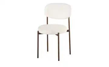 Polsterstuhl Daniel Nussbaum (Nachbildung), Beige