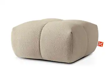 KONSIMO Hocker Beige