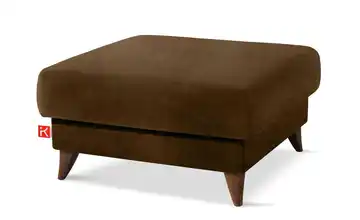 KONSIMO Hocker Hellbraun